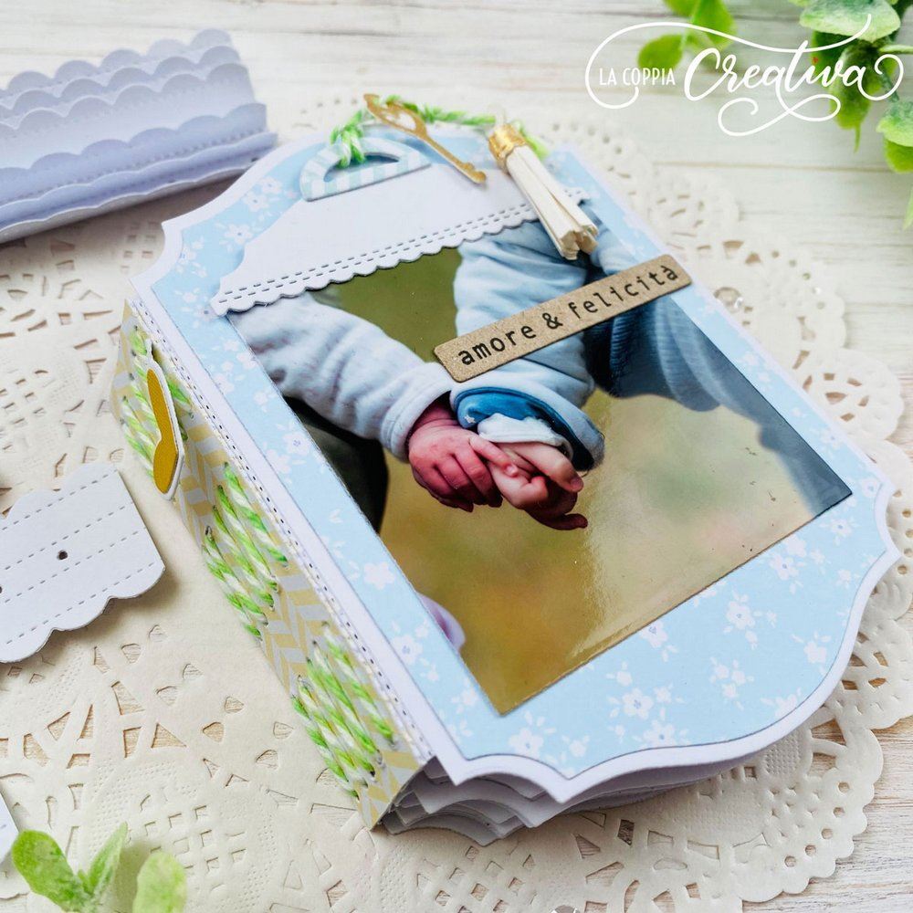 DIY Mini Album Scrapbooking - Rilegatura fai da te - Presentazione 