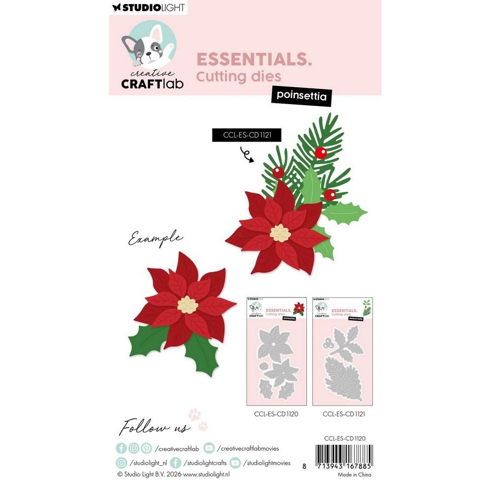 Fustelle metalliche Set Stella di Natale 