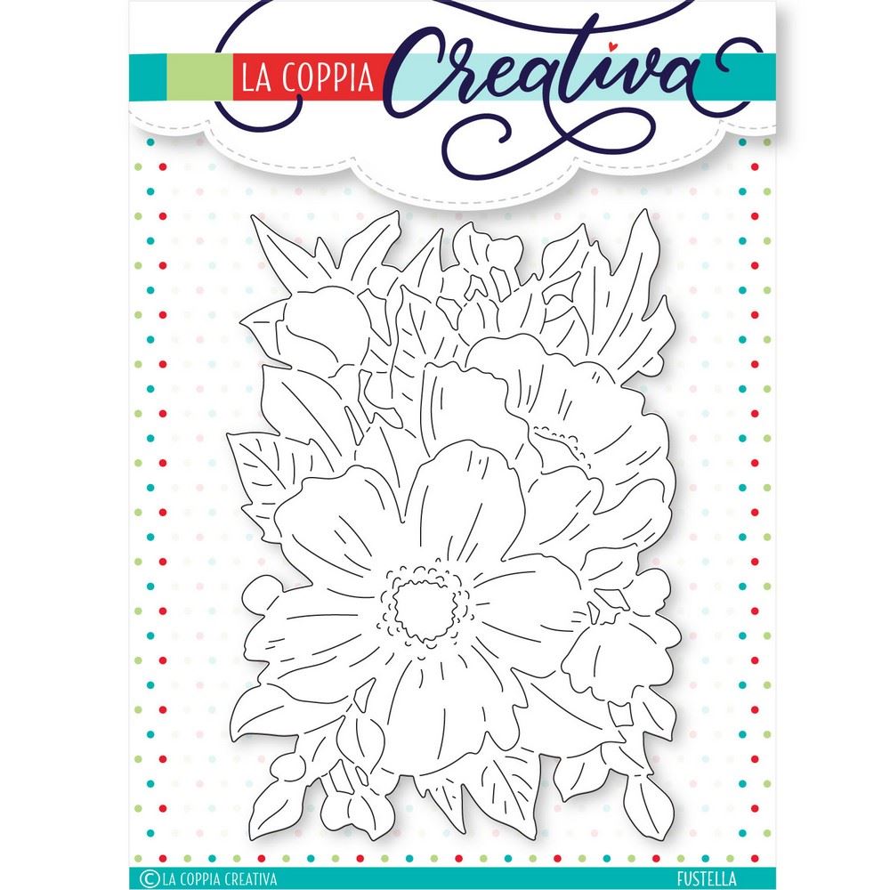 Fustelle metalliche Sfondo con Fiori