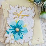 Fustelle metalliche Sfondo con Fiori