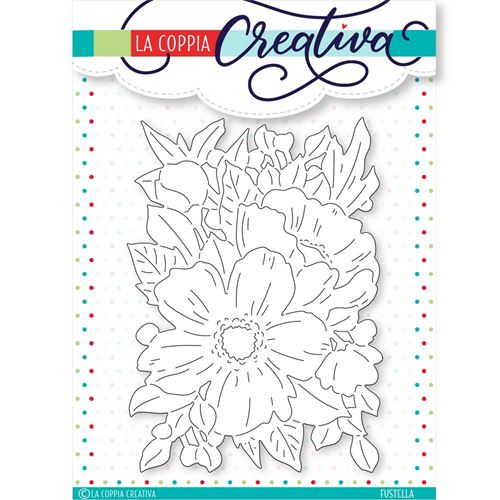 Fustelle metalliche Sfondo con Fiori