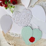 Fustelle metalliche Tag Cuore