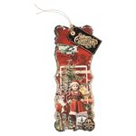 Fustelle metalliche Tag con Stelle Grunge Collection