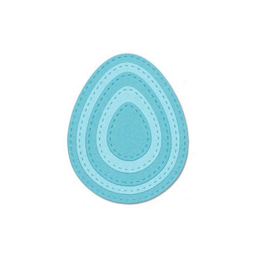 Fustelle metalliche Uova Cucite