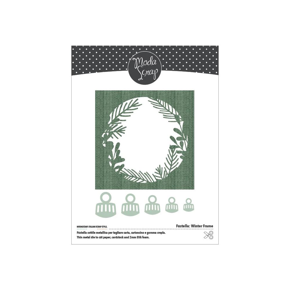 fustelle metalliche winter frame cornice mondo fai da te