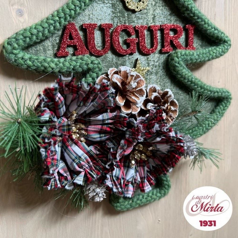 Piatto Di Carta Glitter Albero Di Natale 18 Cm – Confezione Da 8, Monouso, Per Feste E Cenoni