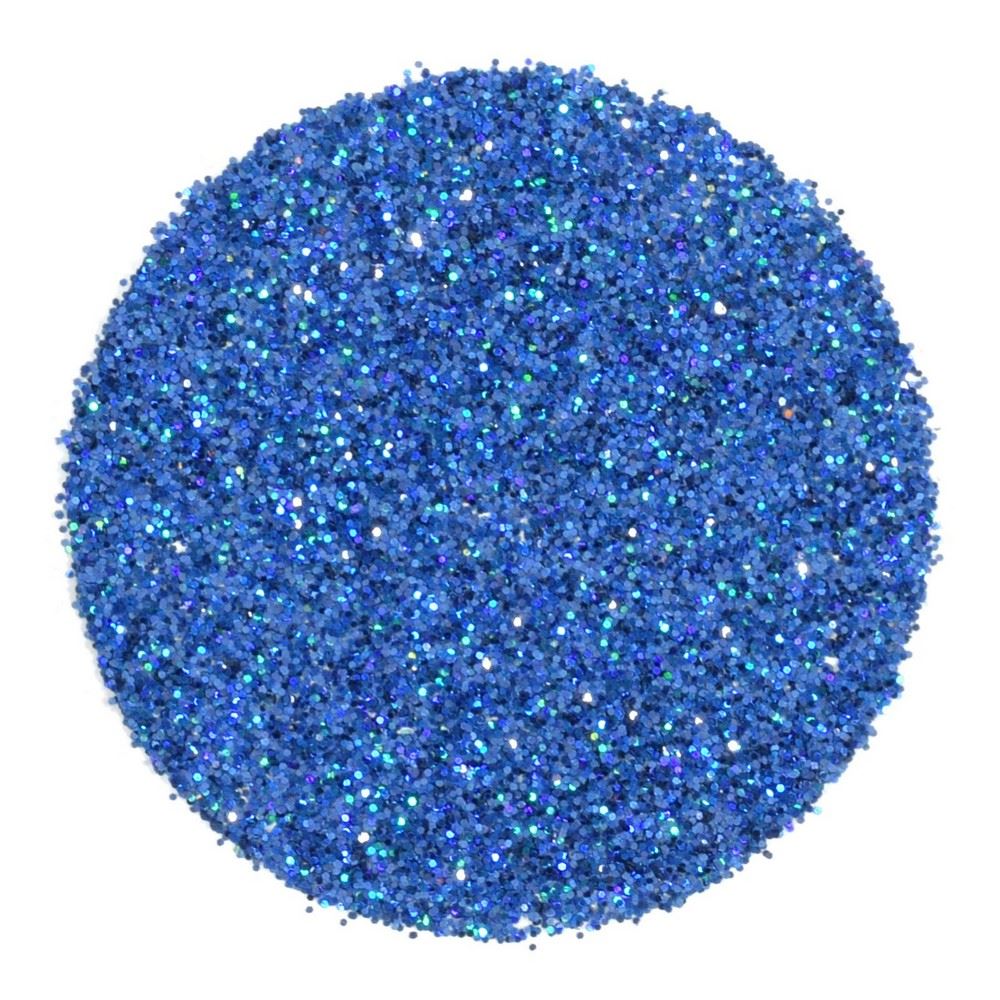 Glitter Holographic Blue