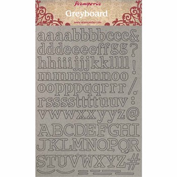 Greyboard Alphabet
