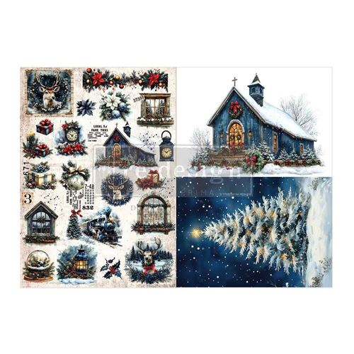 Hearth & Holly A3 Decoupage
