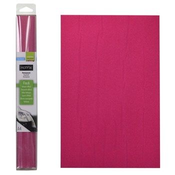 HotFix Termoadesivo Fucsia effetto velluto