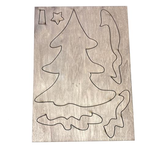 I Ritaglini Albero Innevato