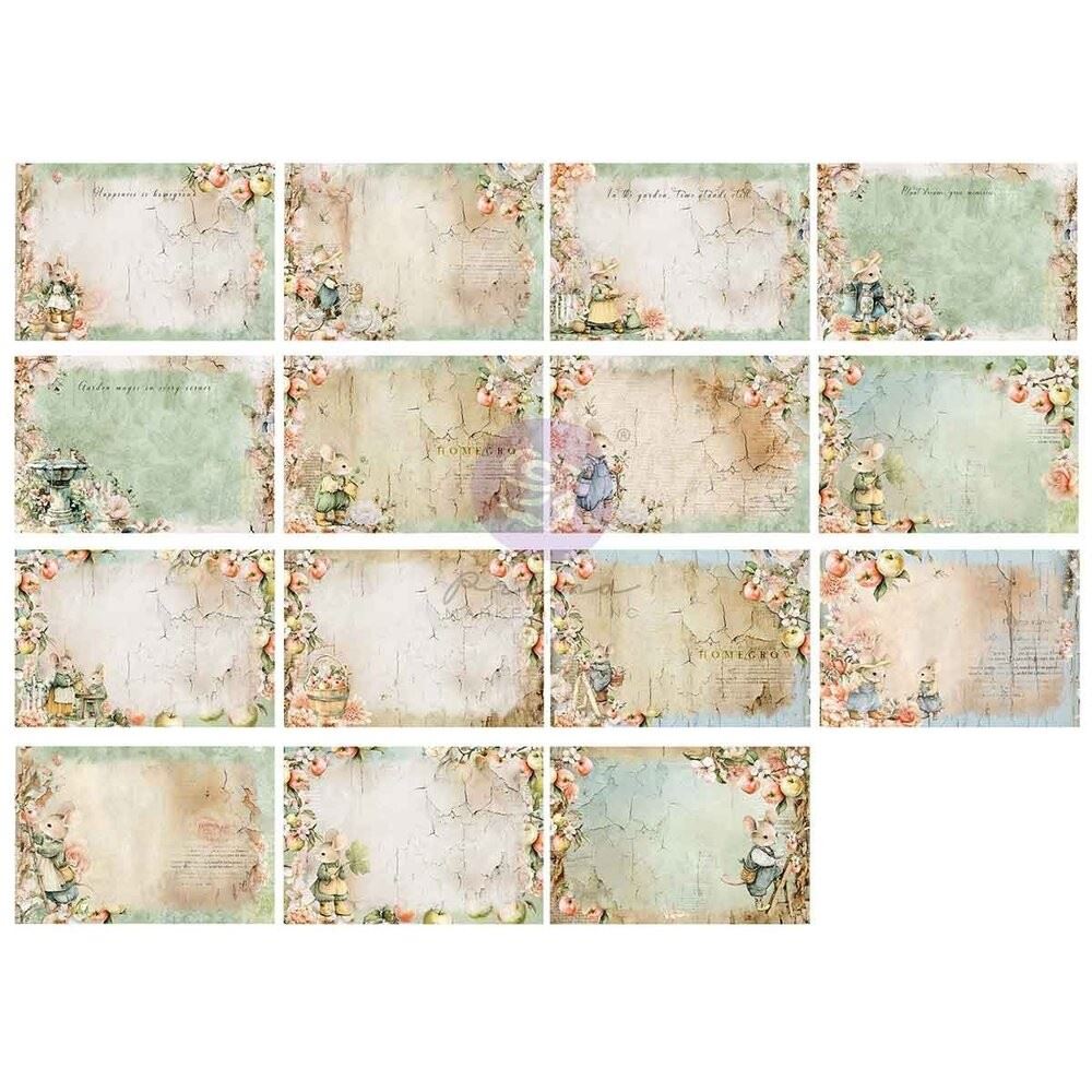 Journaling cards Homegrown 10 x 15