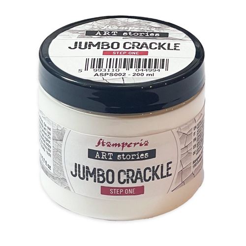 Jumbo Crackle transparent step 1