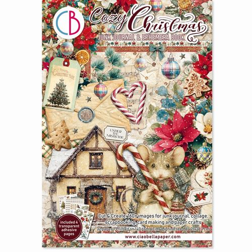 Junk Journal & Ephemera Book Cozy Christmas