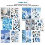 Junk Journal & Ephemera Book Frozen Land