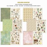 Junk Journal & Ephemera Book Golden Winter
