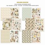 Junk Journal & Ephemera Book Golden Winter