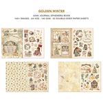 Junk Journal & Ephemera Book Golden Winter