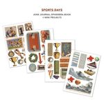 Junk Journal & Ephemera Book Sports Days