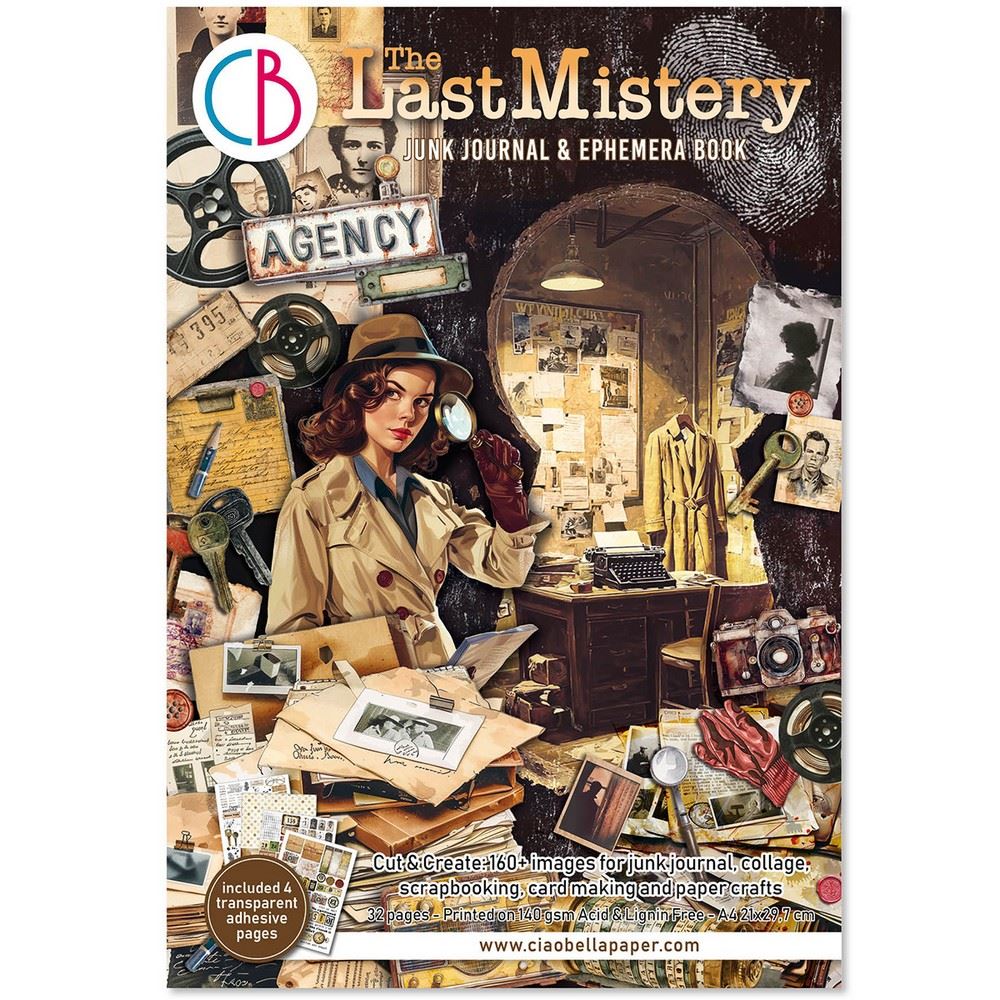 Junk Journal & Ephemera Book The Last Mistery