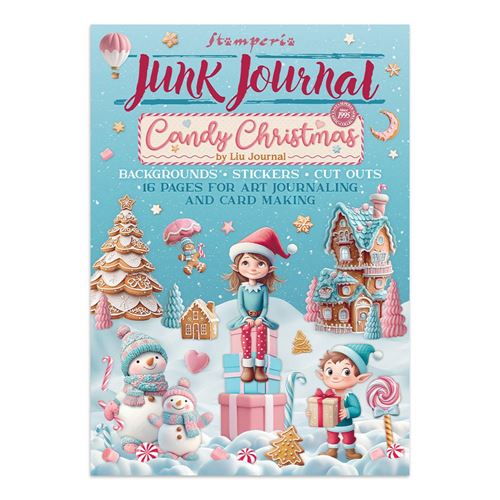Junk journal & Card Making Candy Christmas
