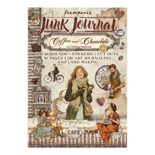 Junk journal & Card Making Coffee and Chocolate