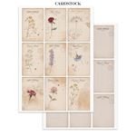 Junk journal & Card Making Flowers and Poems
