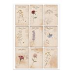 Junk journal & Card Making Flowers and Poems