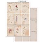 Junk journal & Card Making Flowers and Poems A5
