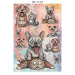 Junk journal & Card Making Furry Friends 2 A5