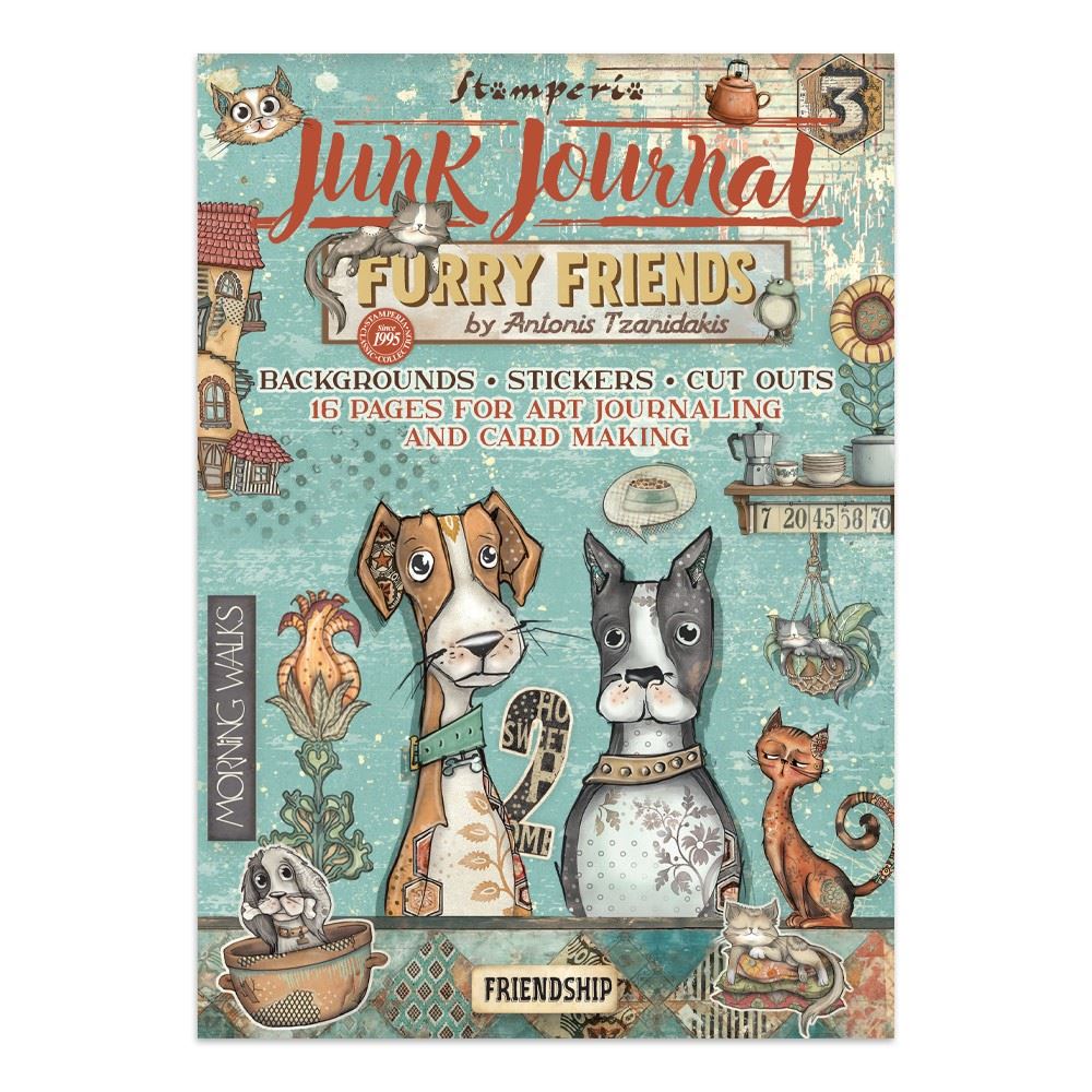 Junk journal & Card Making Furry Friends