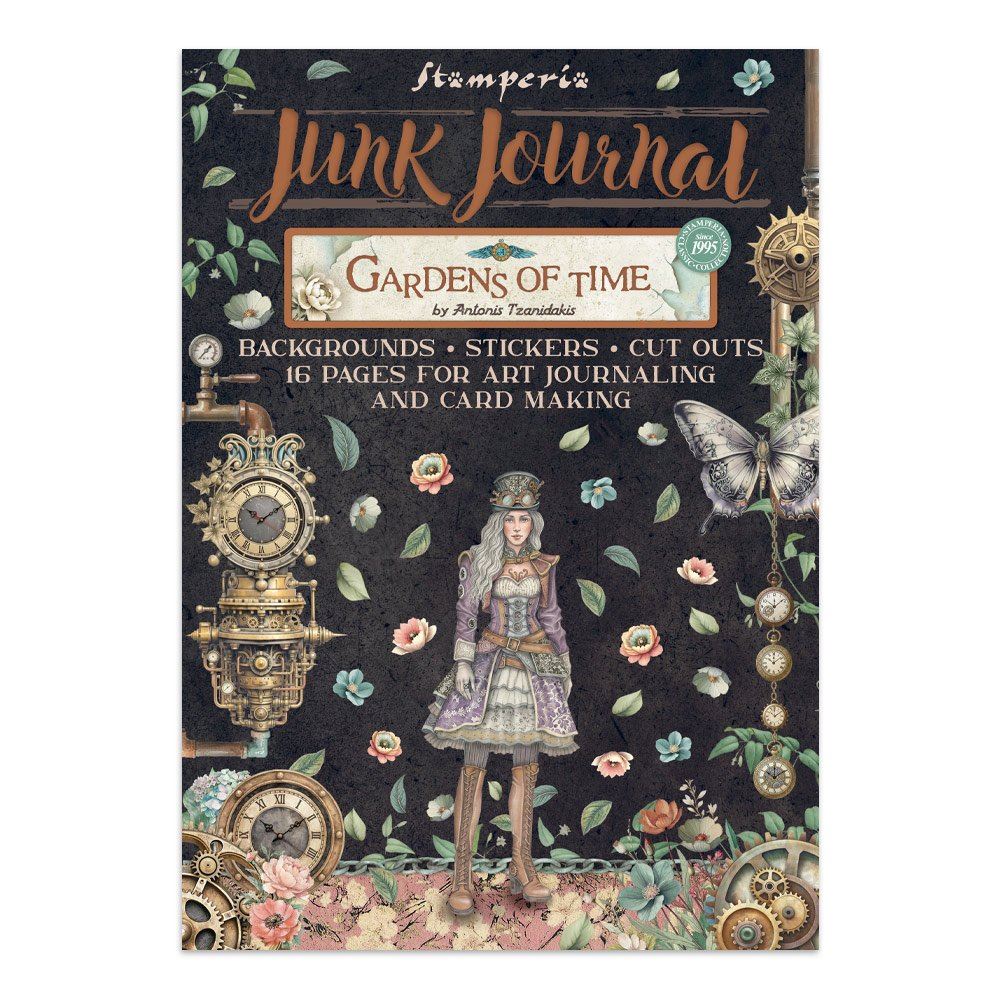 Junk journal & Card Making Gardens of Time