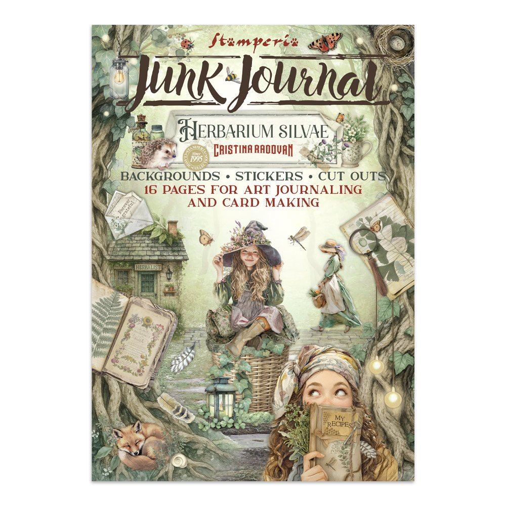 Junk journal & Card Making Herbarium Silvae