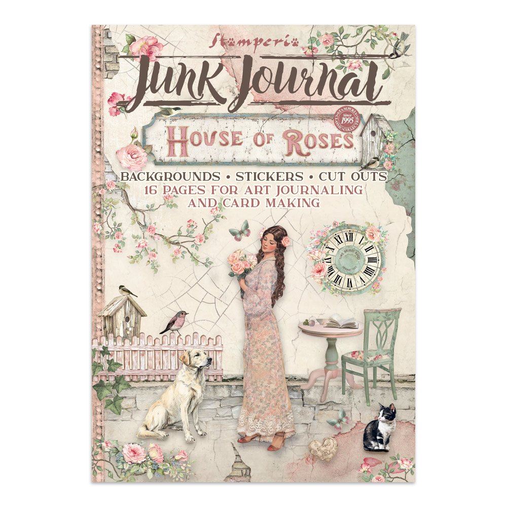 Junk journal & Card Making House of Roses