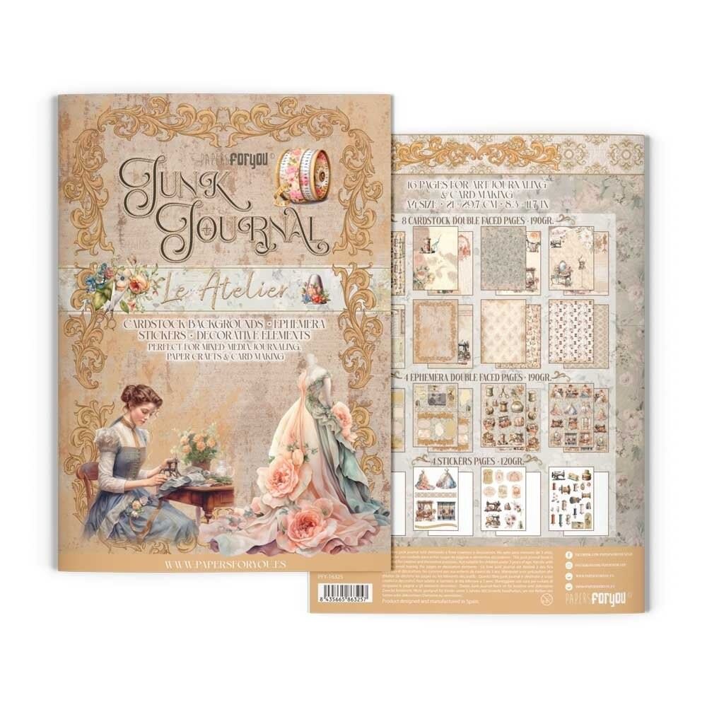 Junk journal & Card Making L'Atelier A4