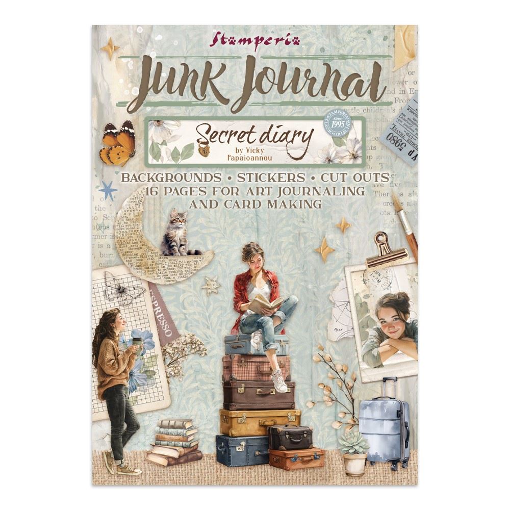 Junk journal & Card Making Secret Diary