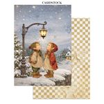 Junk journal & Card Making Silent Night A5
