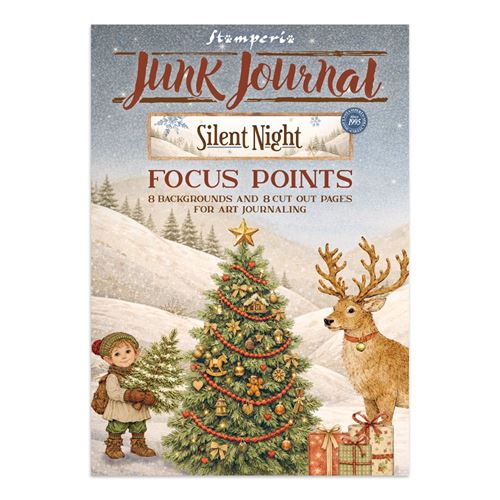 Junk journal & Card Making Silent Night A5