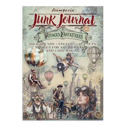 Junk journal & Card Making Voyages Fantastiques