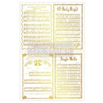 Kacha Yuletide Symphony A4 Middy Foil Plus Transfers