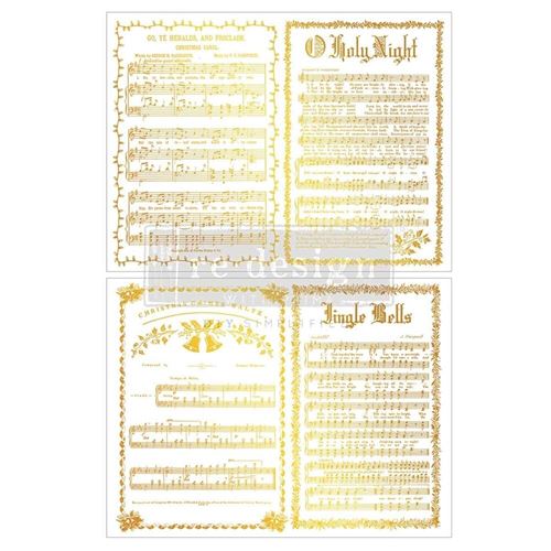 Kacha Yuletide Symphony A4 Middy Foil Plus Transfers