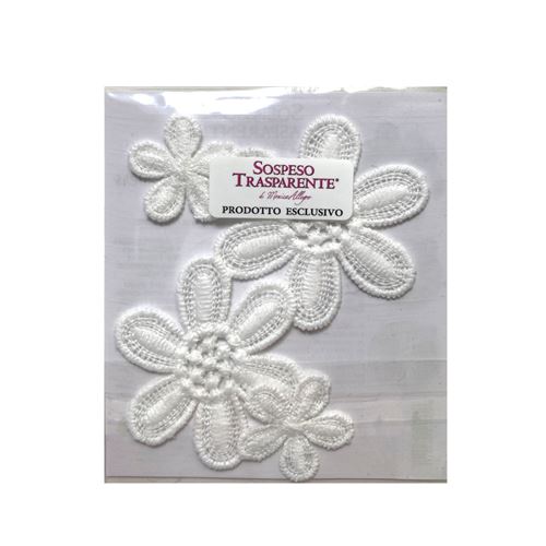 Kit 3D fiori di pizzo White