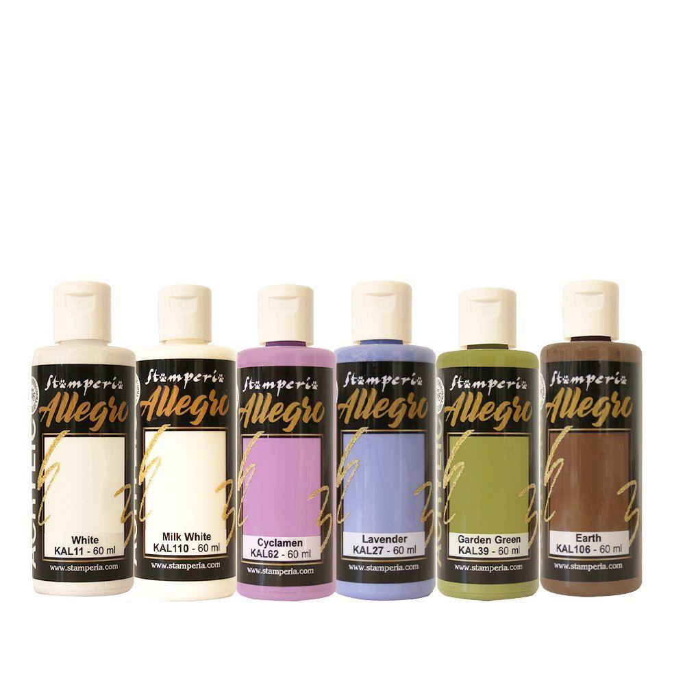 Kit 6 Allegro selection All Around Stamperia