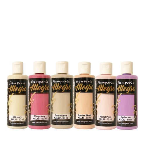 Kit 6 Allegro selection Master of Magic Stamperia