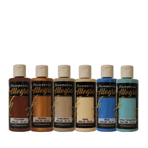 Vernice Allegro Blu Per Scrapbooking E Creatività: Colore Vivace Per I Tuoi Progetti Fai-da-te