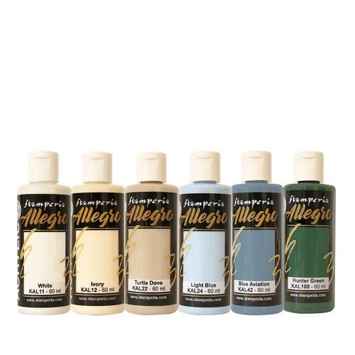 Kit 6 Allegro selection Timeless Stamperia