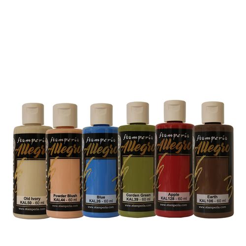 Stamperia Allegro Acrilico, 60 ml (Blu) - acquista su