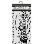 Kit 7 Stencil Candy Christmas