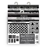 Kit 7 Stencil Candy Christmas