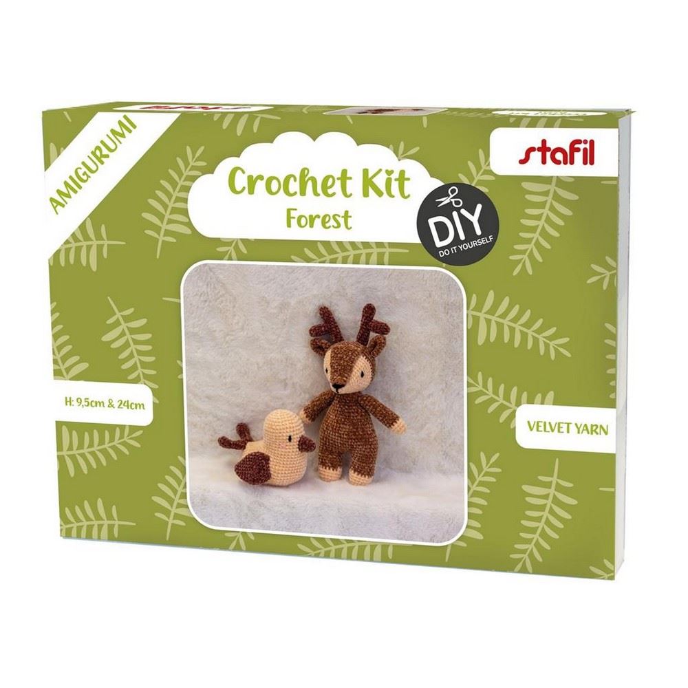 Kit Amigurumi Velvie Forest